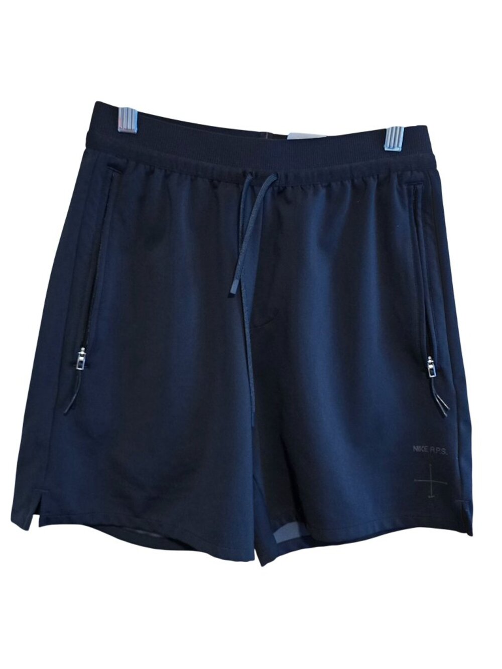 Nike Dri-FIT A.P.S. Mens Shorts With Zipper Pockets Black workout athletic